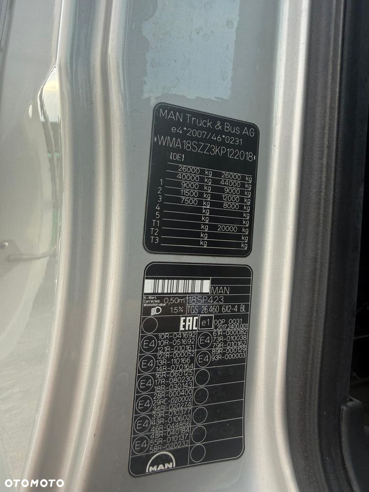 MAN TGS 26.460 6x2 + Żuraw PALFINGER PK 15001L + Przyczepa KRONE AZ | 460 KM | EURO 6 | ZESTAW - 13