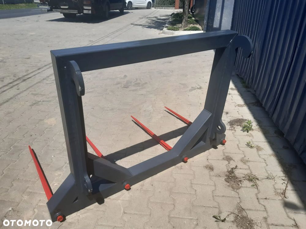 OKAZJA! RATY 0%! Widły do bel, słomy, do ładowarki JCB, Claas, Manitou, Merlo, Matbro, - 6