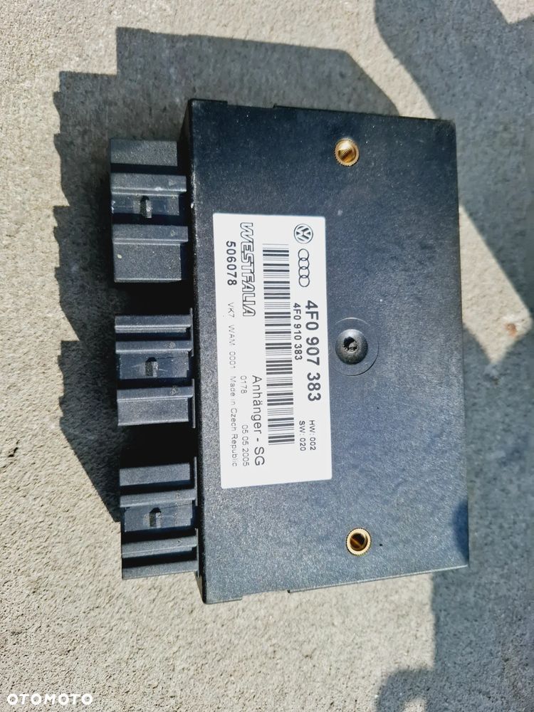 Hak Holowniczy Składany Elektryczny Kompletny Audi A6 C6 - 2