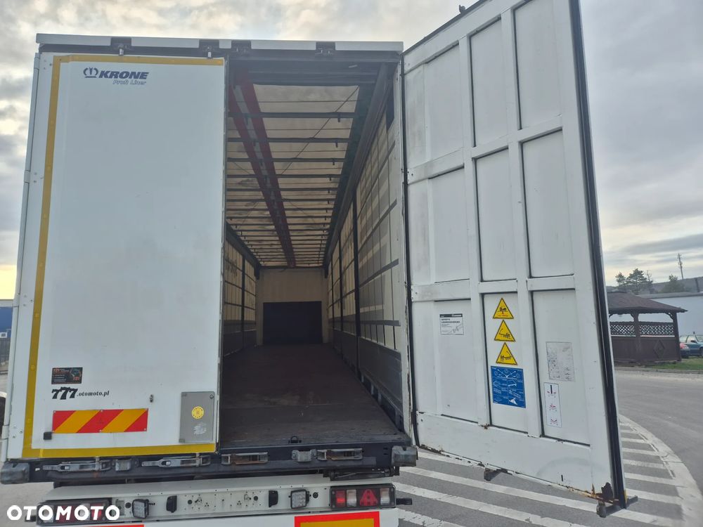Krone BURTY podnoszona oś BEZ RDZY STANDARD / OPONY 70% / STAN BARDZO DOBRY / OD PIERWSZEGO WŁAŚCICIELA / PALECIARA / TOP / sprowadzona z Niemiec !! - 10