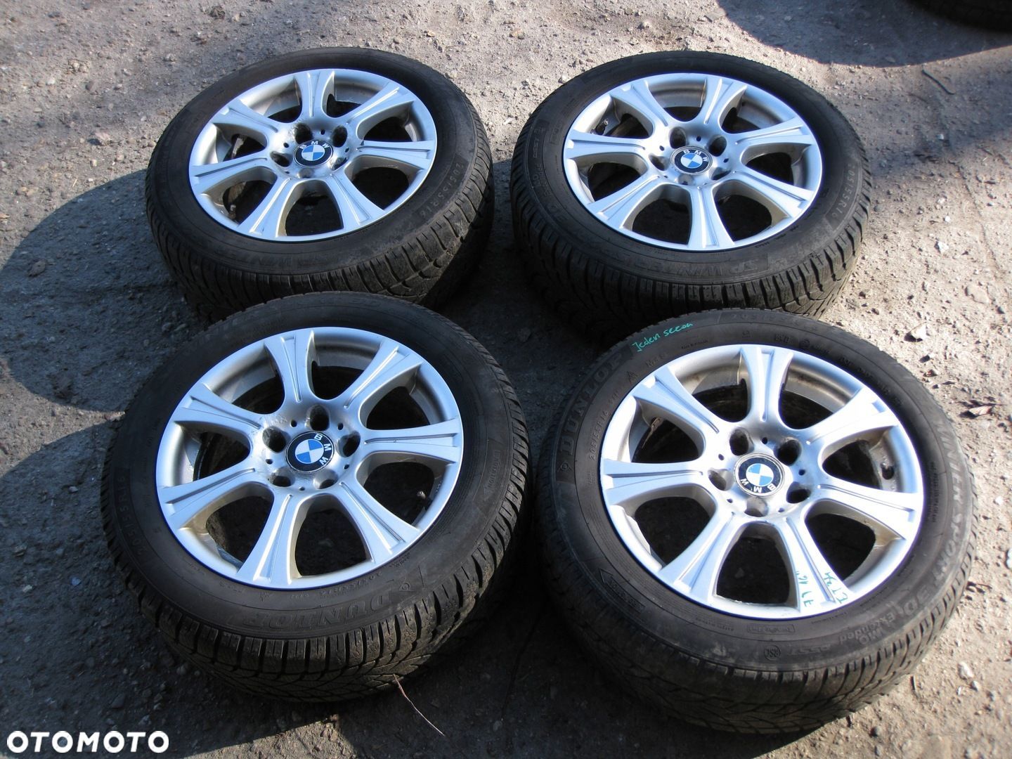 BMW FELGI ALUMINIOWE OPONY ZIMA R16 ET34 7 JX16 5X120 KBA 46634 - 1