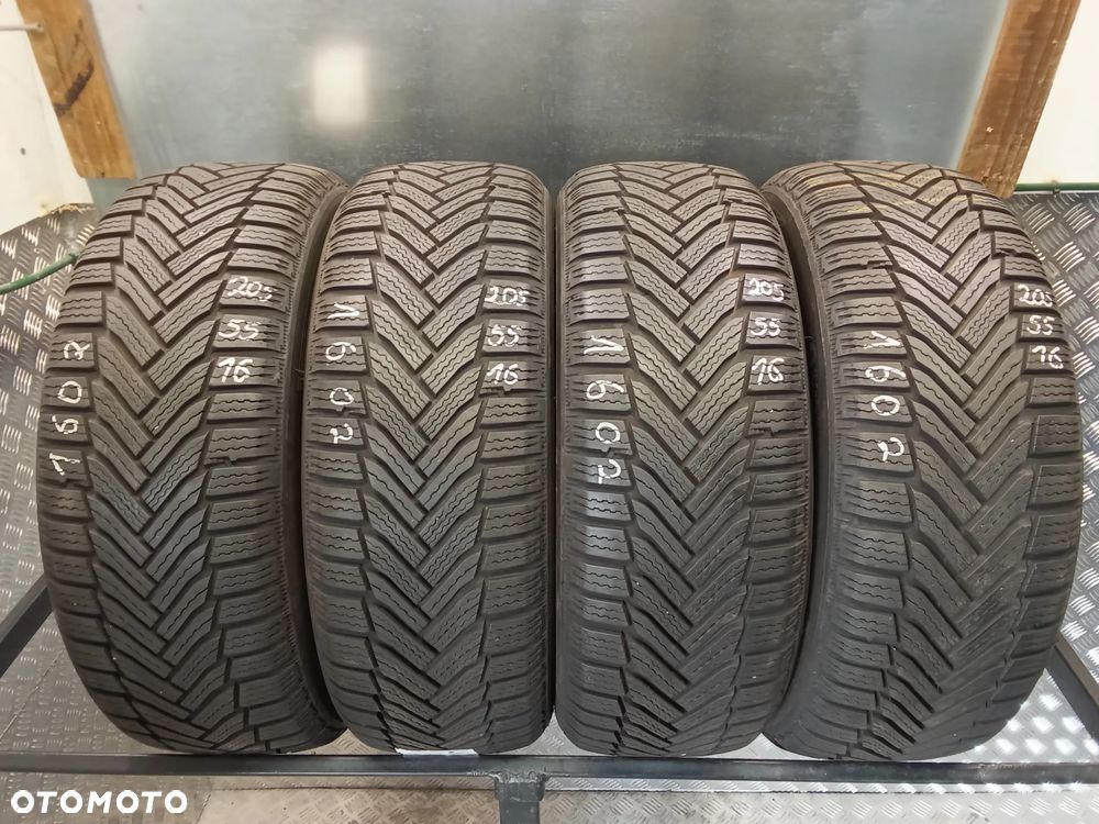 4x Michelin Alpin 6 205/55/16 91H nr.1602 - 1