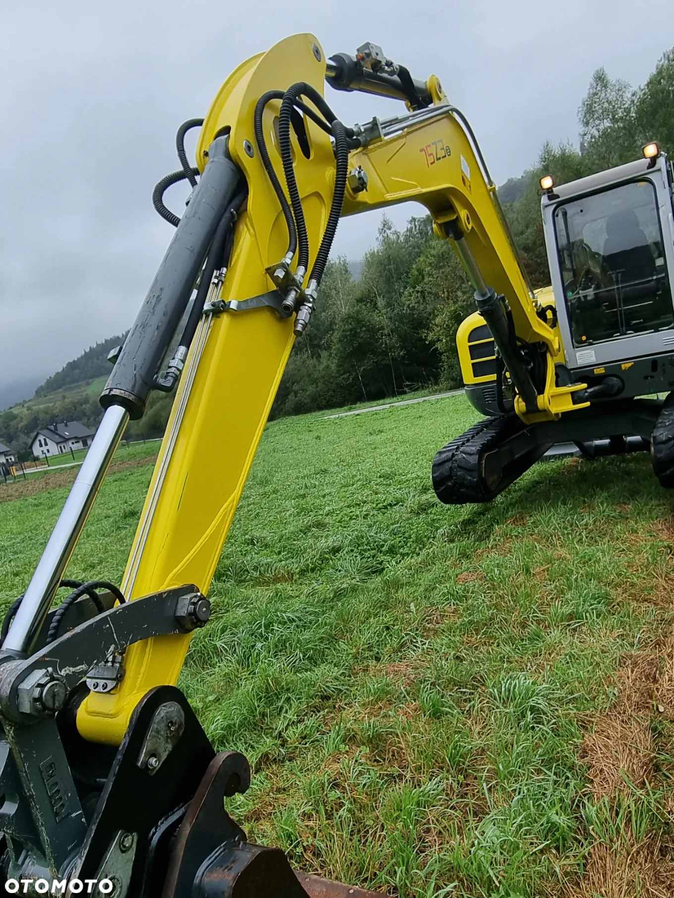 Wacker Neuson 75Z3 Koparka Gąsienicowa 8 ton jak Nowa z Norwegii 2015r Klima 2300mtg  Zero luzów wycieków Serwisowana w Dekra Silnik Yanmar pompa ON - 15