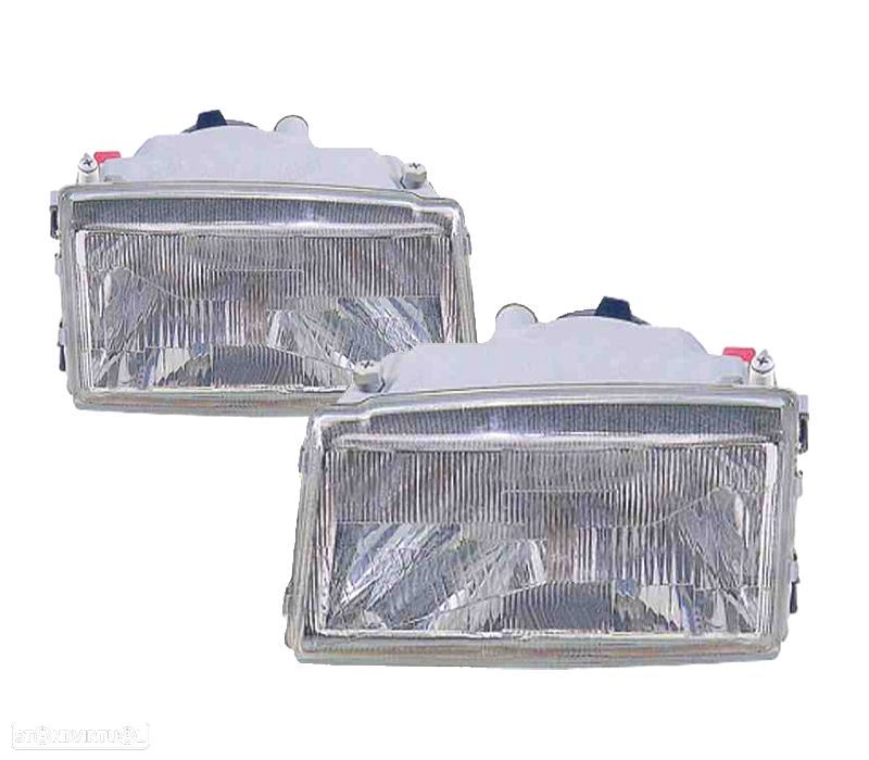 FARÓIS OPTICAS PARA FIAT UNO RESTYLING 89-93 - 1