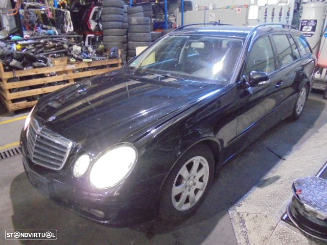 Carro MOT: 646821 CXVEL:  716654 MERCEDES S211 W211 FASE 2 2008 220CDI  170CV 5P PRETO DIESEL - 5