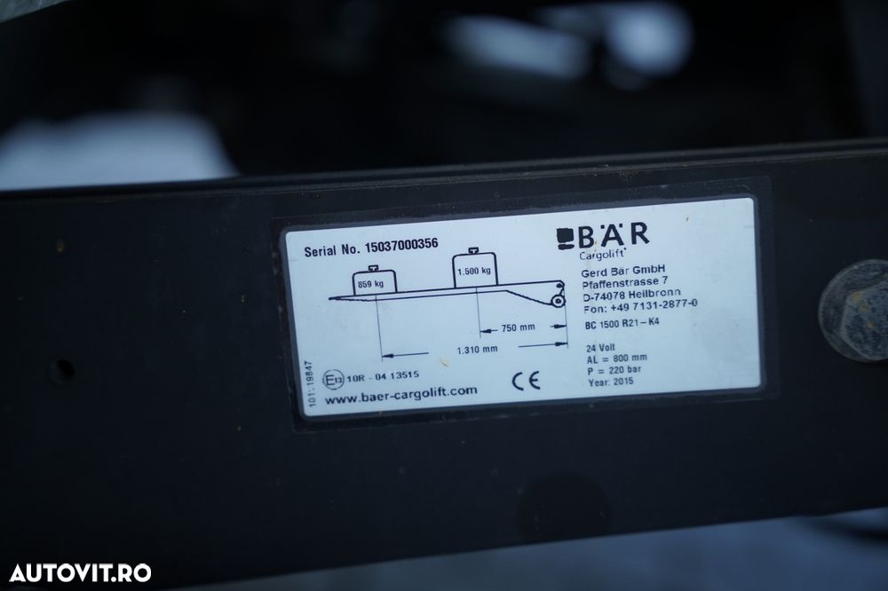Volvo FL 250 / 7.8 M CONTAINER / 4x2 / I-SHIFT / AUTOSTRADĂ / EURO 6 - 20