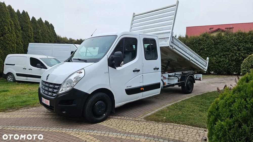 Renault MASTER 2.3 DCI150 KM WYWROTKA KIPER DUBEL KABINA MOVANO DOKA 6 OSÓB SKRZYNIA  KLIMA - 3