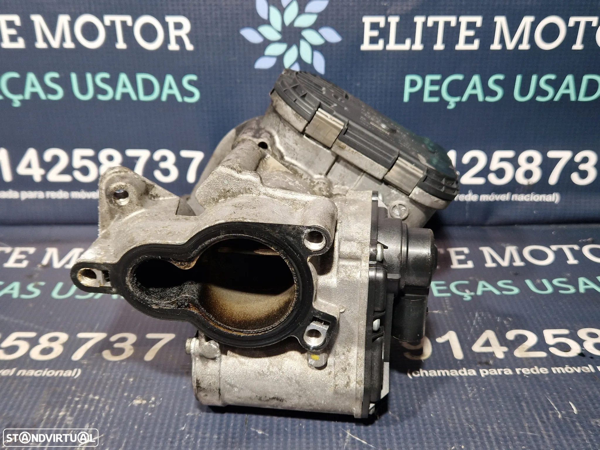 Borboleta de admissão EGR usada RENAULT LAGUNA NISSAN QASHQAI 2.0 DCI 150CV M9R740 H8200330812 - 8200693739 - 3