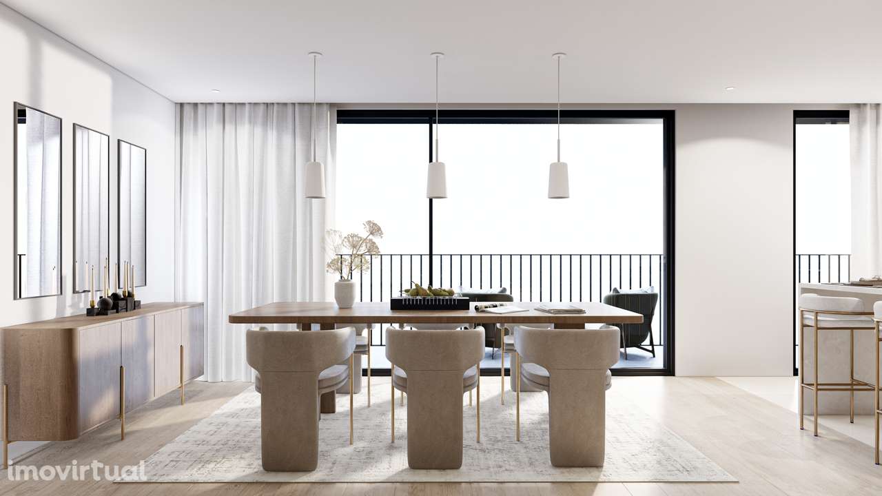 Apartamento T3 no Entroncamento Fração F - Grande imagem: 3/8