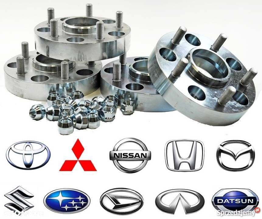 DYSTANSE ADAPTERY Do Kół Toyota Honda Mitsubishi Mazda 5x114,3 5x100 - 15