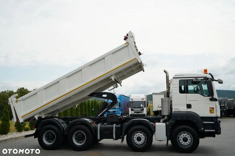 MAN TGS 35.440 / 8X4 / WYWROTKA 2 STR. / HYDROBURTA / BORDMATIC / ZABUDOWA MEILLER KIPPER - 6