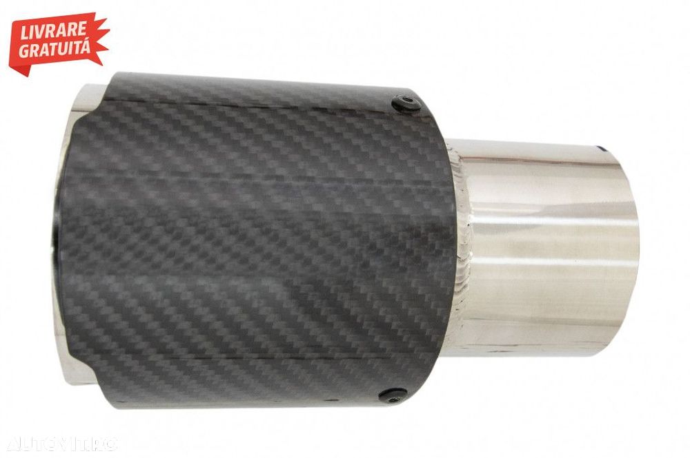 Toba Ornament Sistem de evacuare Carbon Fiber Finisaj Lucios Inlet 6.1 - 2