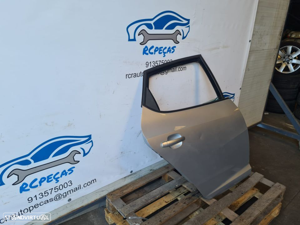 PORTA TRASEIRA TRÁS DIREITA SEAT IBIZA 6J FECHO ELEVADOR MOTOR PUXADOR VIDRO - 2