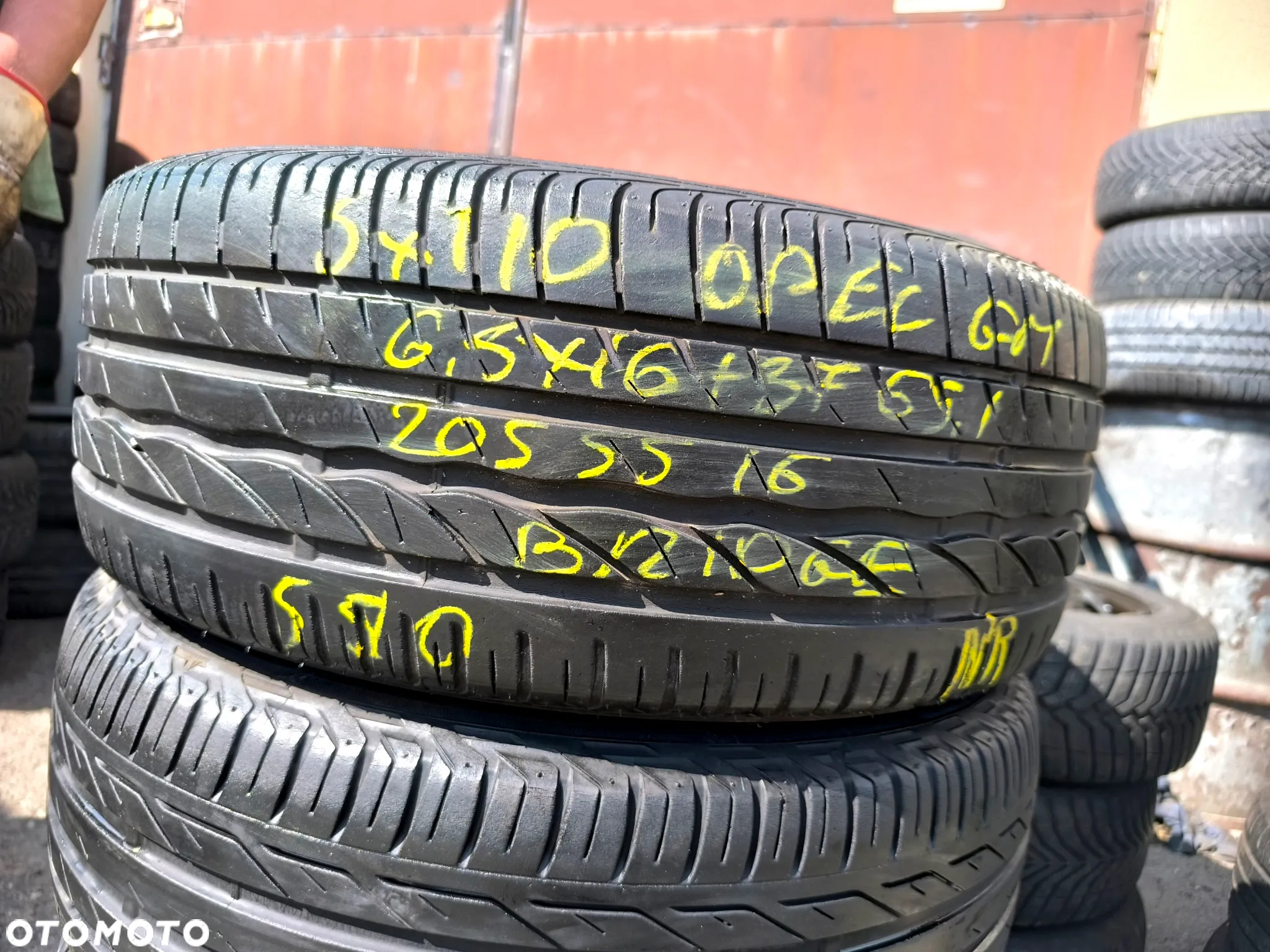 5x110 Felgi Stalowe Stal 16 Koła Zimowe Zima OPEL SIGNUM VECTRA B C ZAFIRA A B ASTRA H SAAB 93 95 7mm Legnica ALU-RAD 205/55 - 10