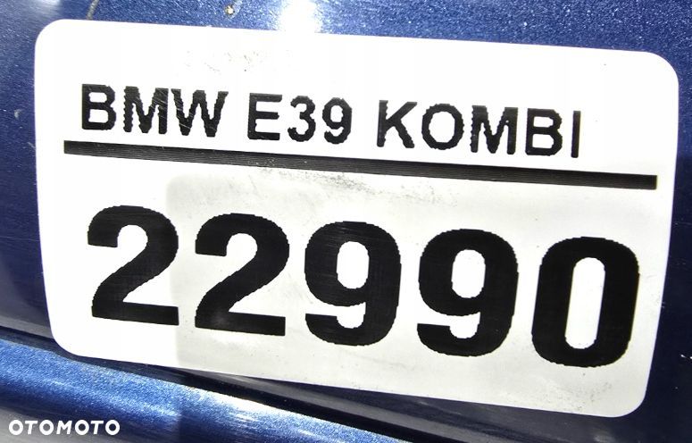 zderzak tył tylni pdc zaślepka haka komplet bmw e39 turing kombi 8183737 - 7