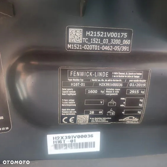 Linde H16T-01 - 9