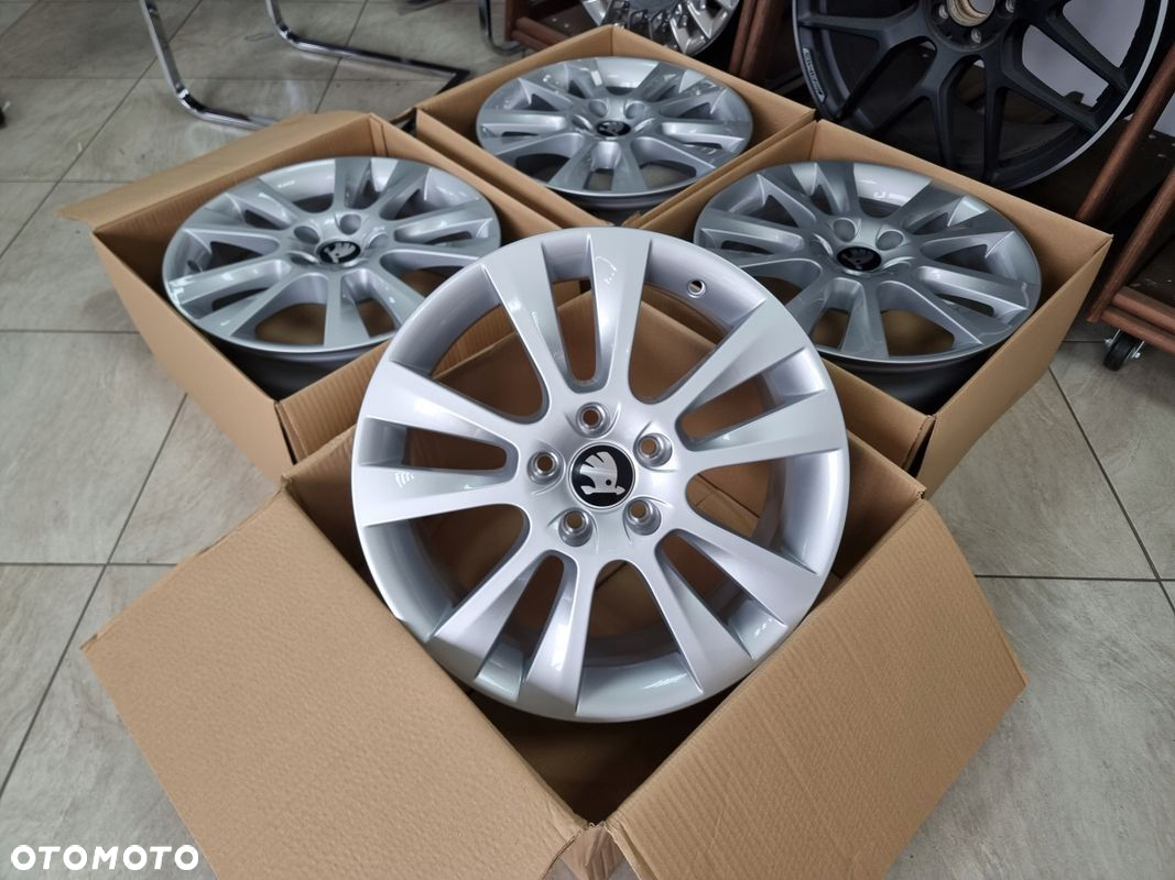 Alufelgi Felgi 17 Cali Seat Alhambra Tarraco Skoda Kodiaq Superb Audi - 8