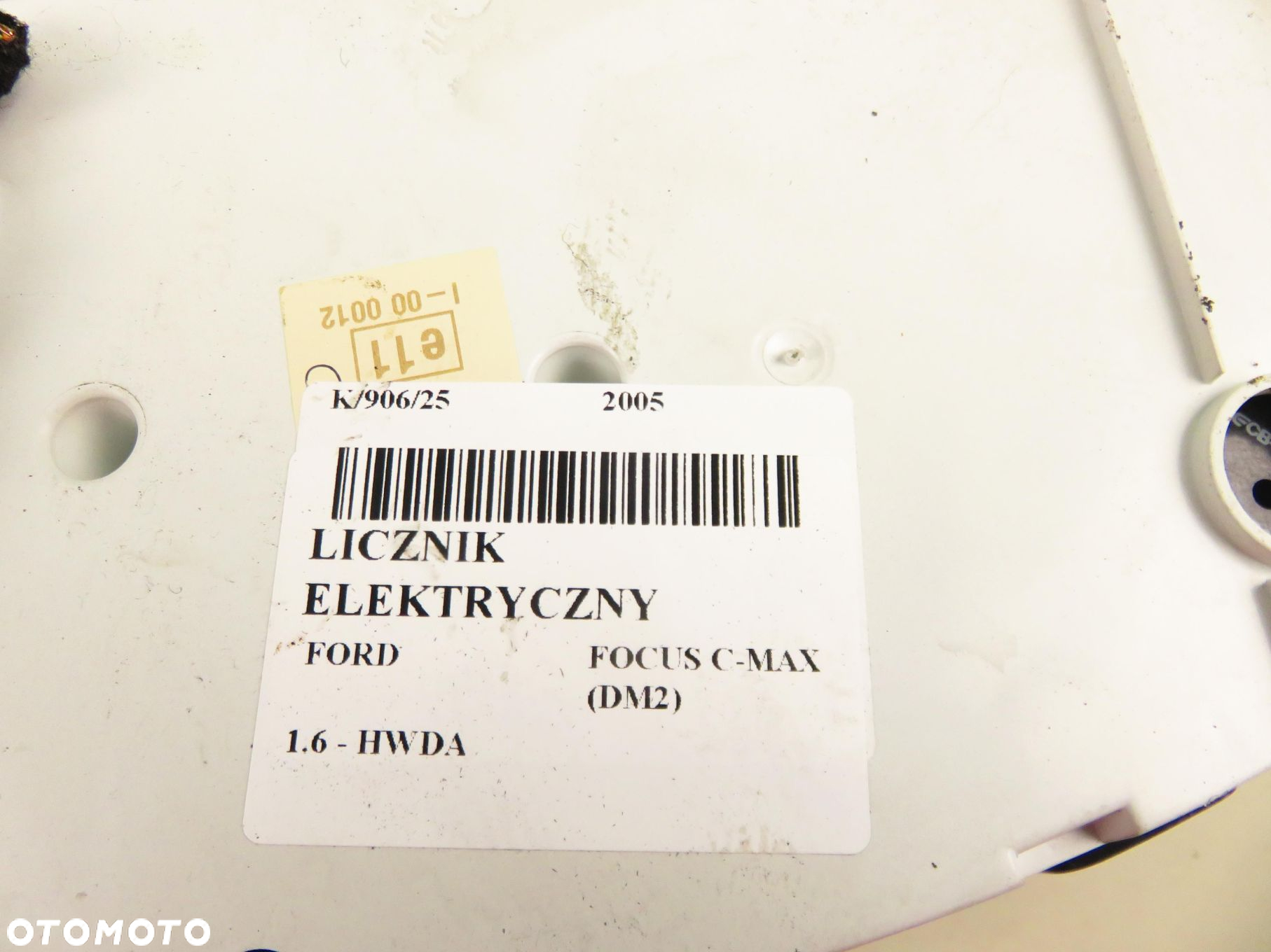 LICZNIK FORD FOCUS C-MAX (DM2) 1.6 - HWDA 4M5T10849ER - 4
