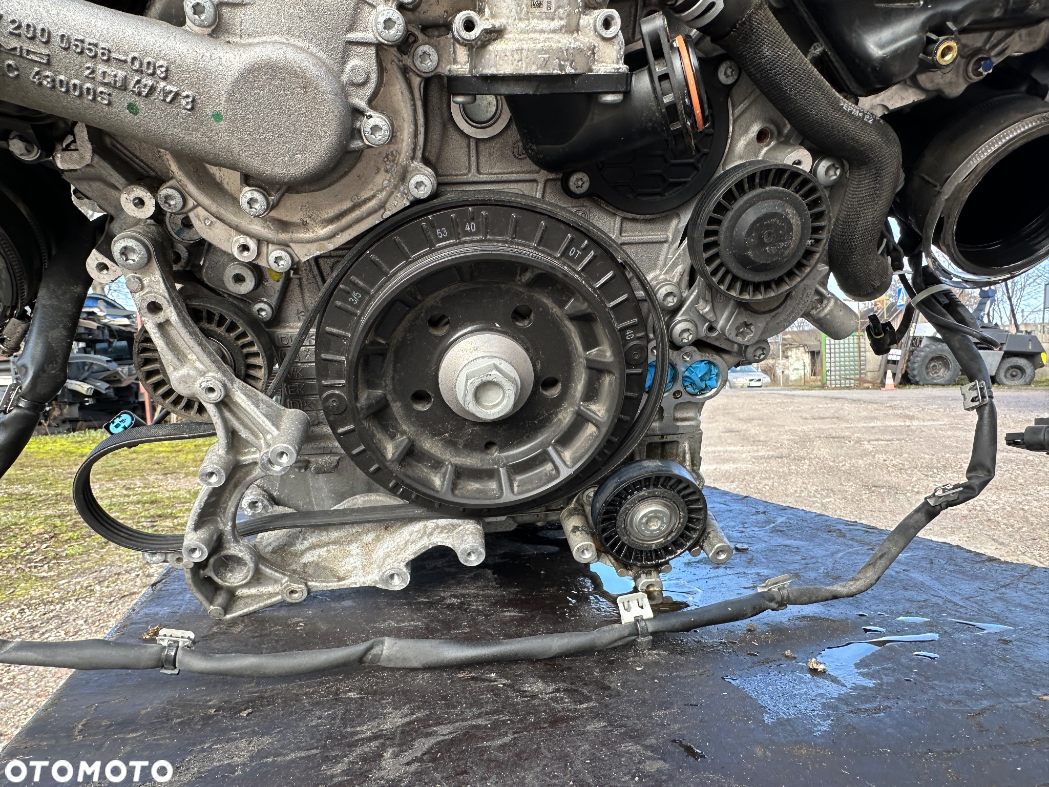 mercedes silnik 63 AMG m177 s63 e63 s222 gt x290 e213 g63 c63 engine - 3