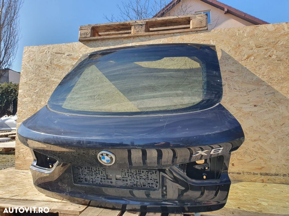 Haion Hayon Cu Luneta Bmw X6 F16 Intact Fara Lovituri Sau Reparatii - 3