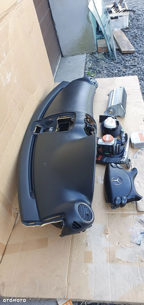 Konsola AIRBAG poduszki sensor Mercedes W209 - 7
