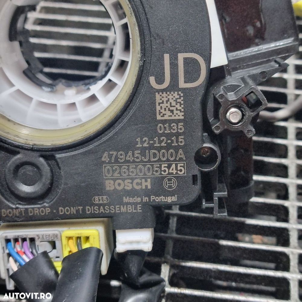 Spirala volan Nissan Qashqai Facelift 2010 - 2013 (1444) 47945jd00a - 4