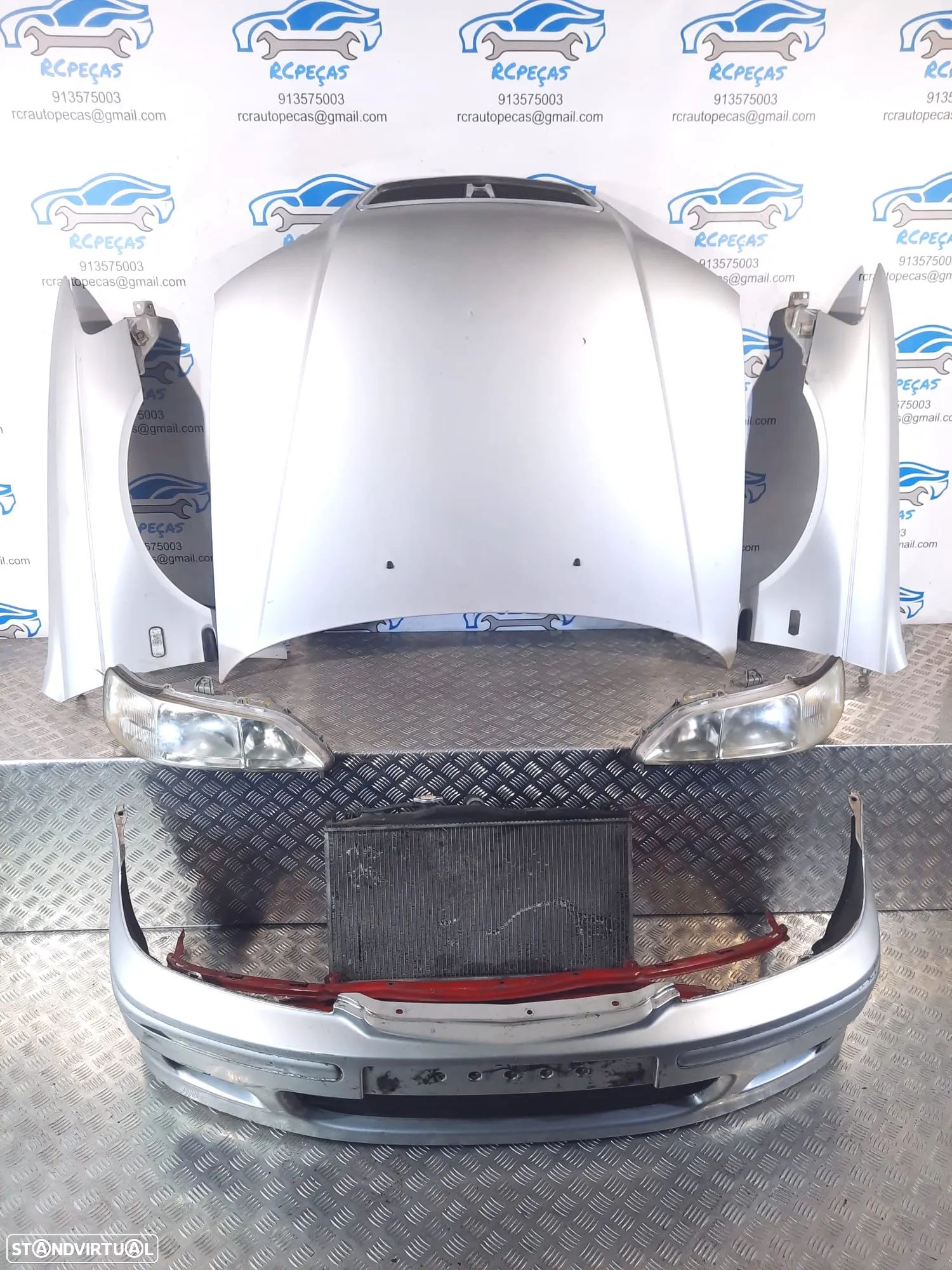 FRENTE COMPLETA HONDA ACCORD VI 6 MK6 CK CG CH CF CAPOT PARACHOQUES GUARDA-LAMAS OTICAS RADIADOR VENTILADOR - 1