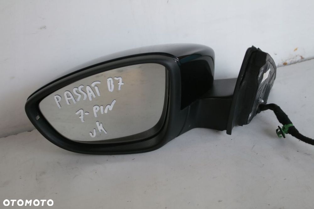 lusterko lewe VW Passat B7 7 PIN - 3