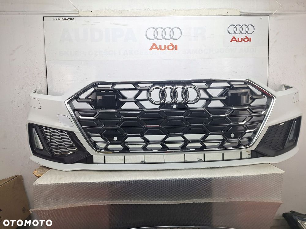 ZDERZAK AUDI A7 4K 4K8 C8 S-LINE GRILL MODEL 2024 LIFT OE ASO PO LIFTINGU - 1