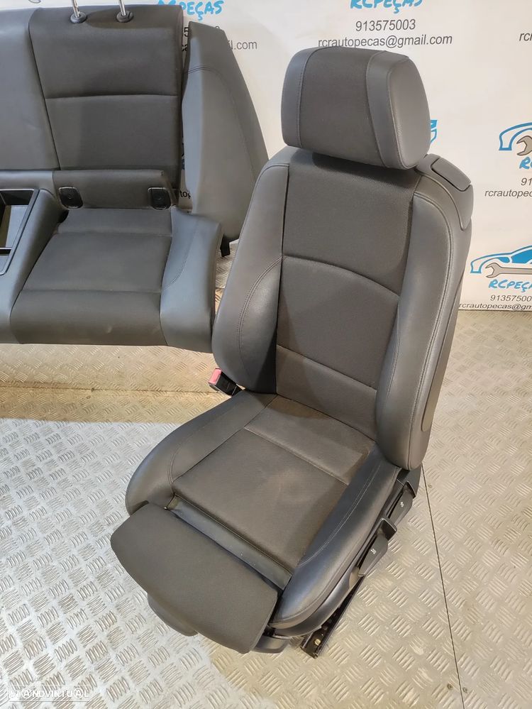 BANCO BANCOS PELE TECIDO ELECTRICOS AIRBAG BMW SERIE 1 E81 PACK M - 10