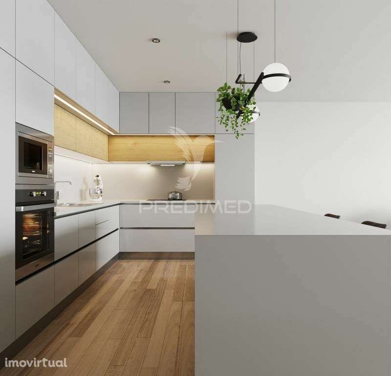 Penthouse T4 luxuoso amplo piscina privada e vista mar - Grande imagem: 5/15