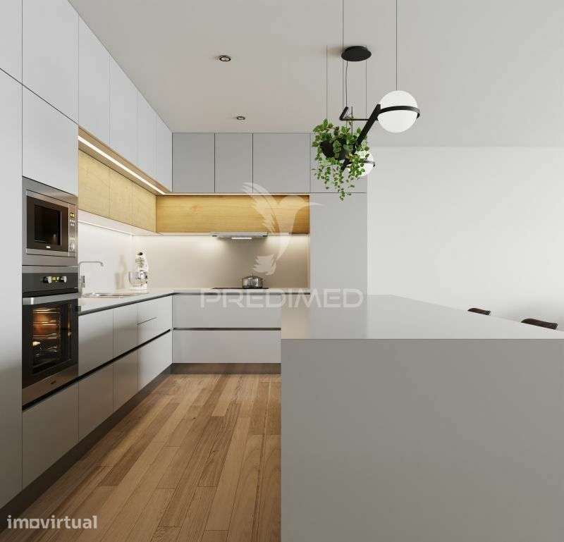 Penthouse T4 luxuoso amplo piscina privada e vista mar - Grande imagem: 5/15