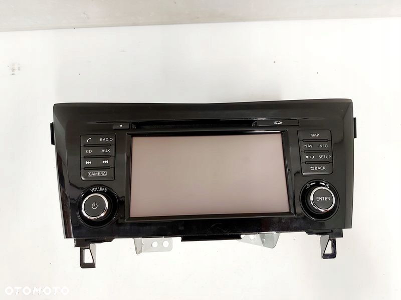 nissan qashqai ii j11 radioodtwarzacz nawigacja navi mapa europa 259154et1a - 1