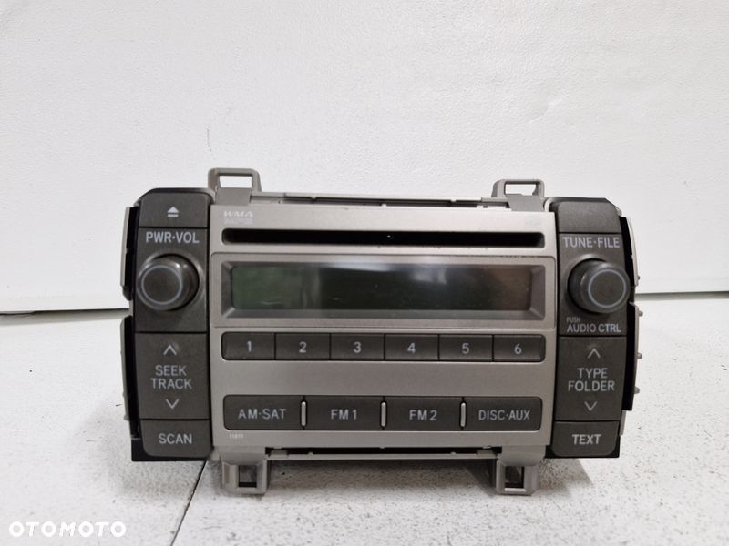 toyota matrix 2 ii e140 radio odtwarzacz 86120-02710 - 2
