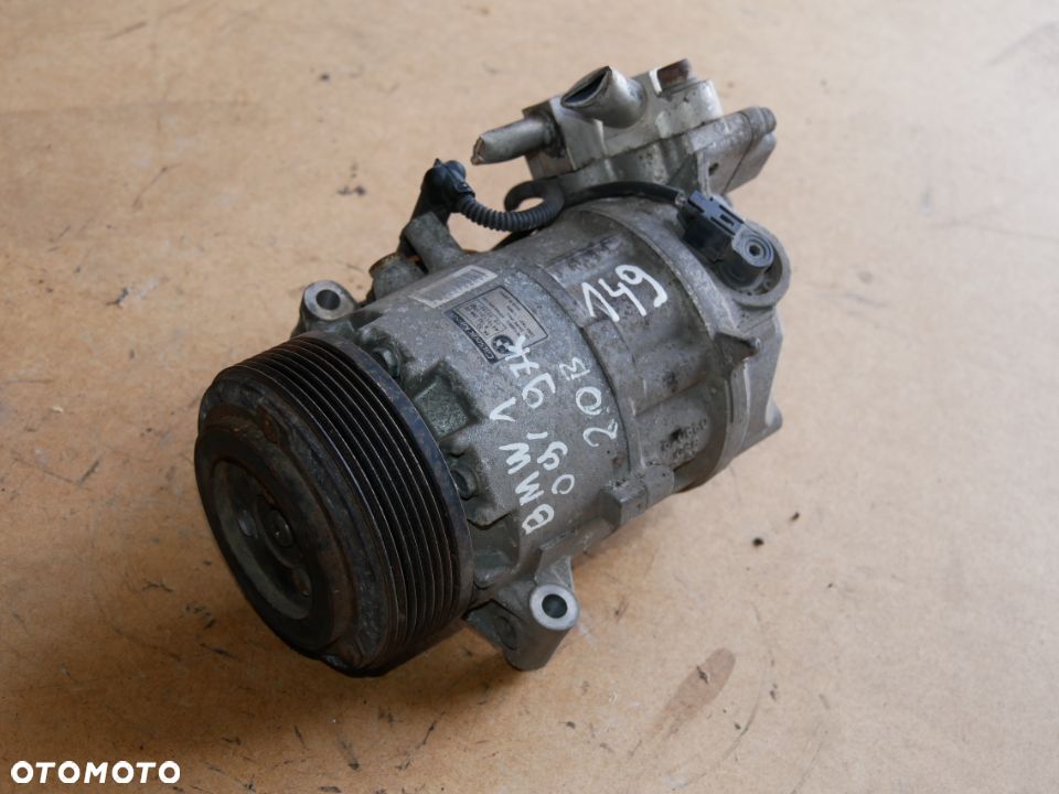 SPRĘŻARKA KLIMATYZACJI BMW E87 2.0 B 09' 9182794-03 - 1