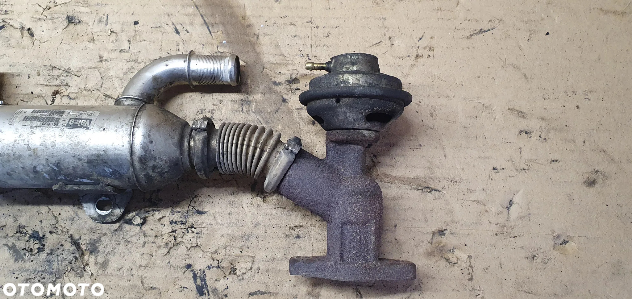 Chłodnica spalin zawór EGR Citroen C5 2.0 HDI 9627242880 - 3