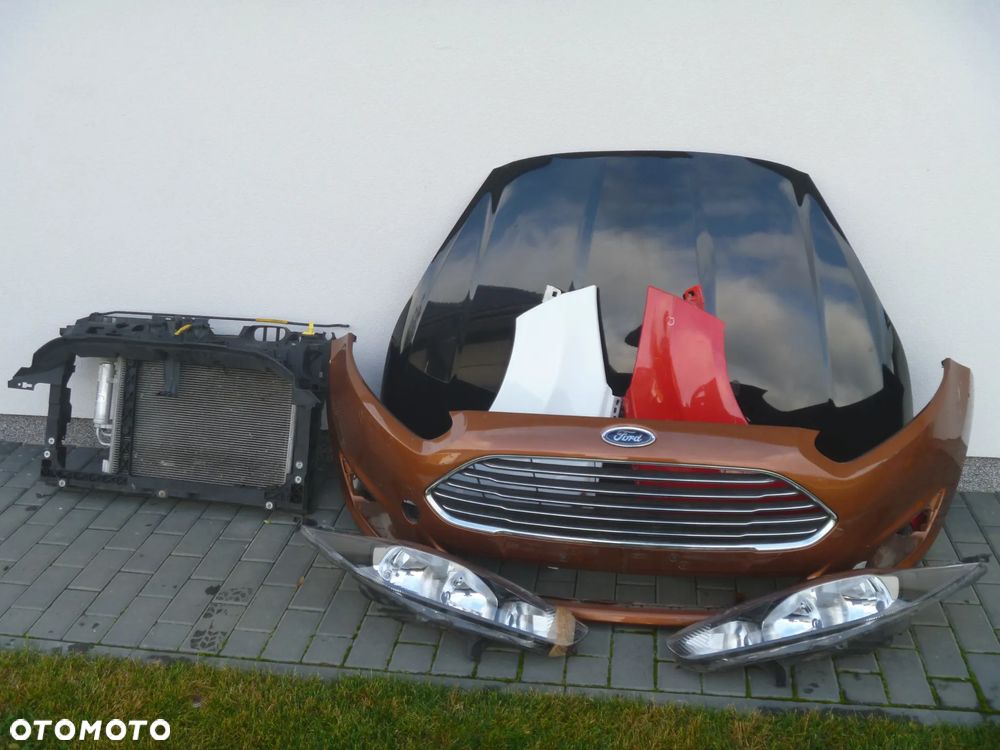 FORD FIESTA MK7 DRZWI PRZEDNIE LEWE ŁADNE ORYGINAŁ - 12