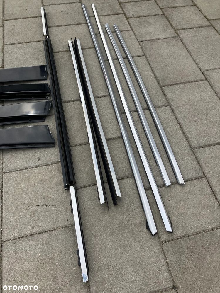 LISTWY BMW E38 LONG HIGHGLOSS POŁYSK RARYTAS ZESTAW - 11