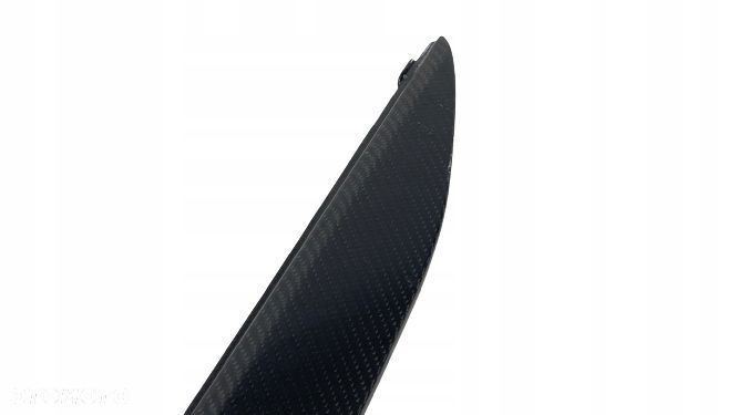 ^ AUDI Q7 II LISTWA CARBON LEWA PRZÓD 4M0853505E - 8