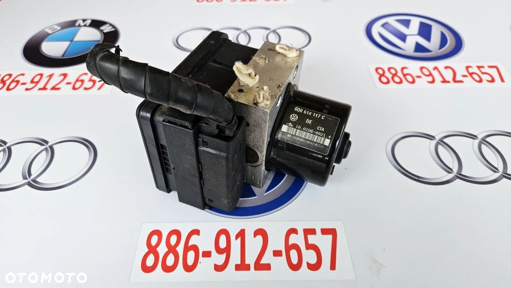 VW Polo 9N Seat Ibiza III Pompa hamulcowa ABS Sterownik pompy 6Q0907379E 6Q0614117C - 3