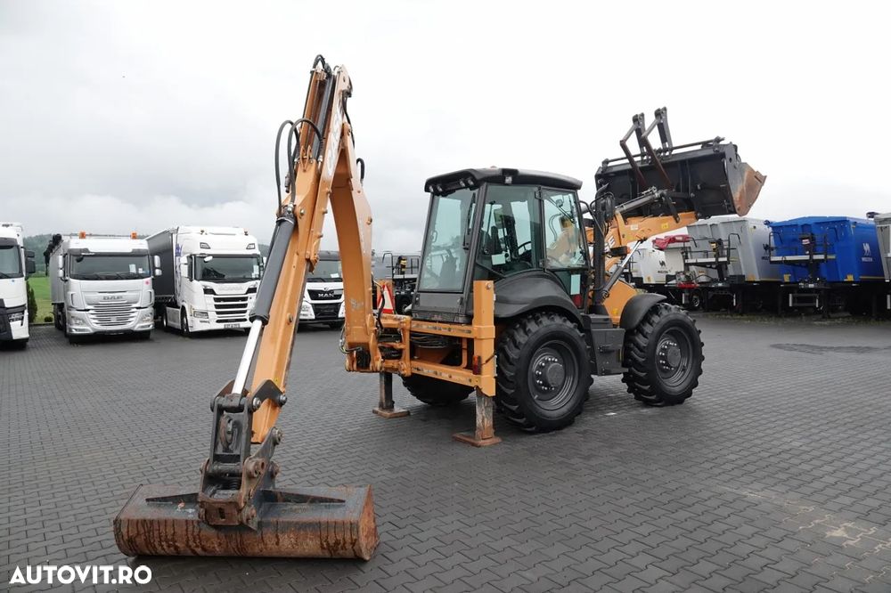 Case 965 ST / BULDOEXCAVATOR / 4X4x4 / PE ROȚI EGALE / AER CONDIȚIONAT / POWERSHIFT / Roți directoare 4WS / SET GALETE / 2020 / - 7
