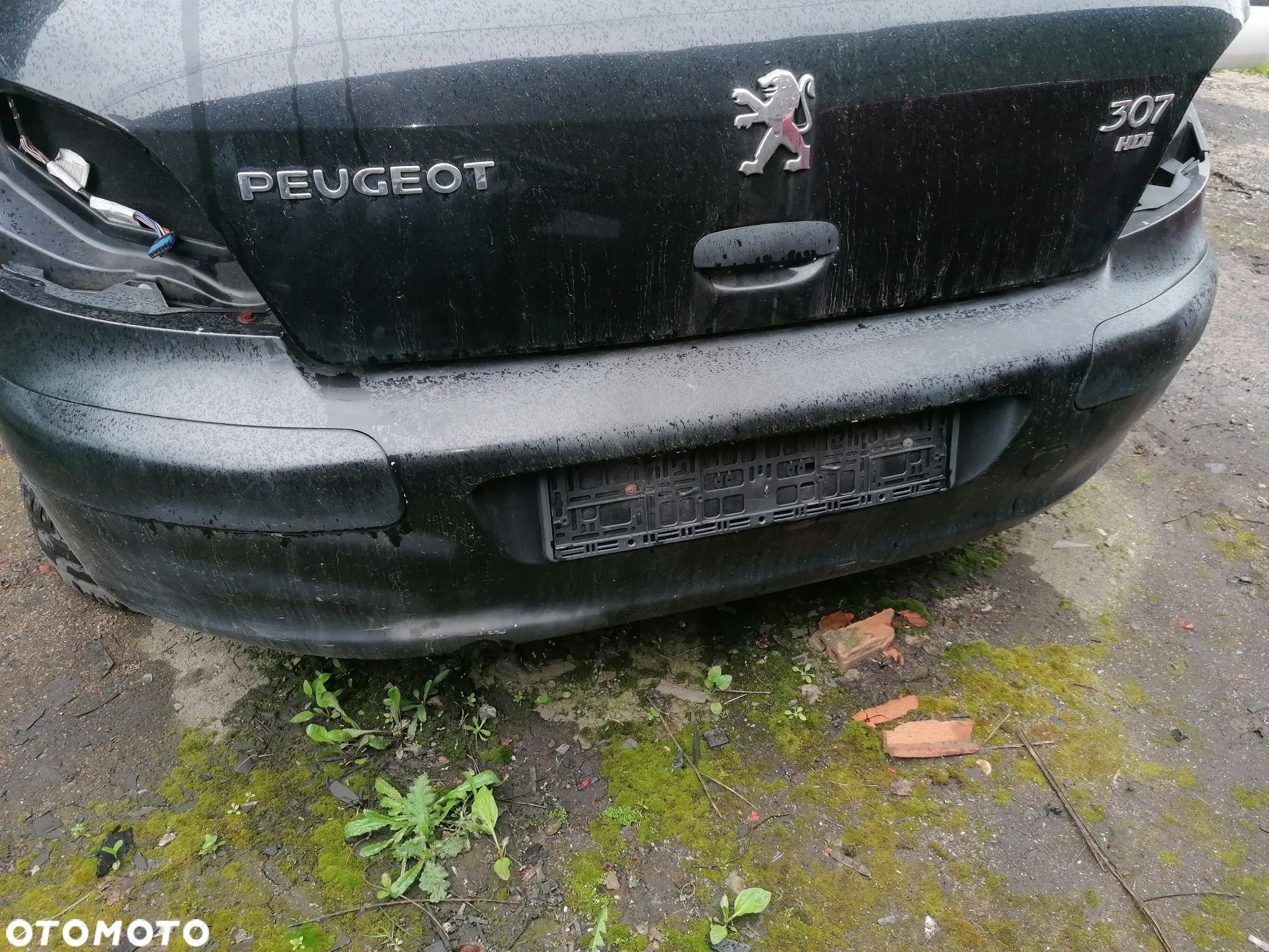 ZDERZAK TYL TYLNY PEUGEOT 307 HB EXLD - 1