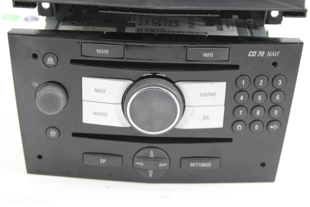 Opel Astra H Coupe GTC Radio Wyświetlacz   13262751 - 2