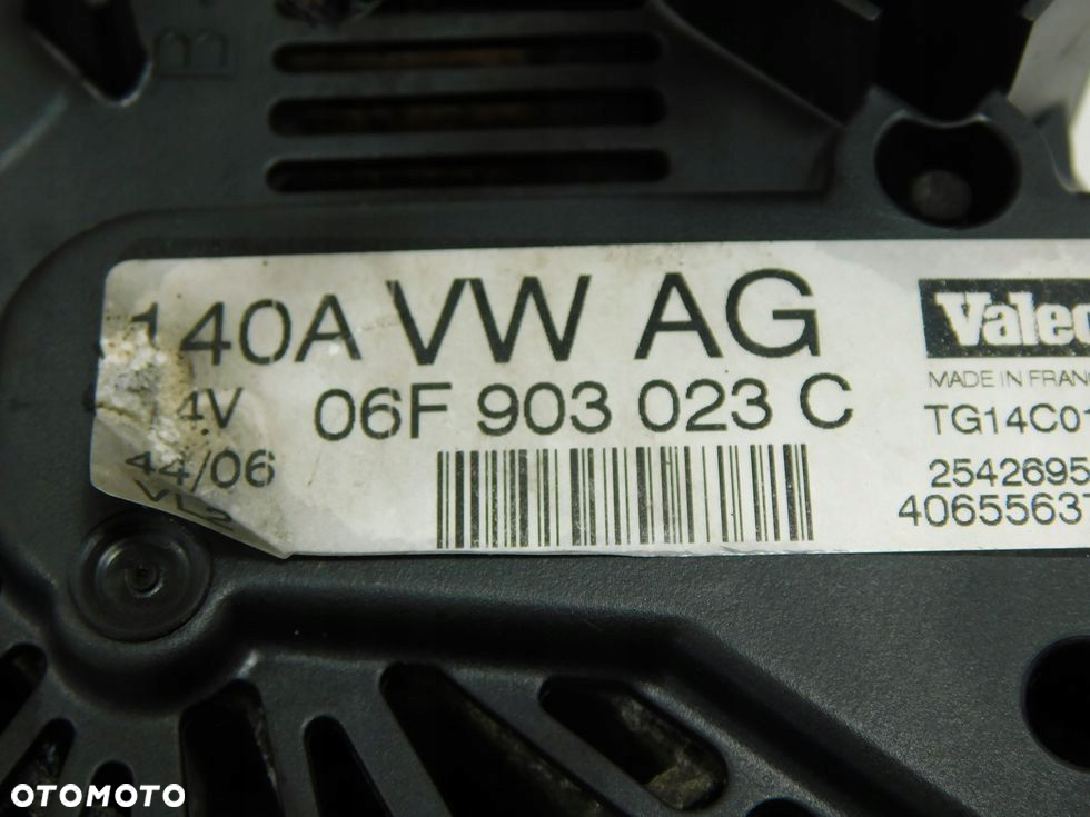 Alternator VW Passat B6 1.9 TDI Audi A3 Sharan Seat Leon Skoda Octavia - 8