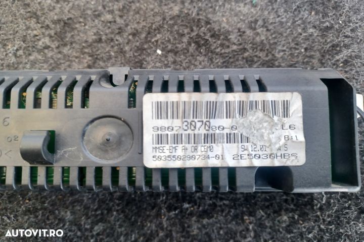 Display bord 9807307080 Citroen Berlingo 1 [1996 - 2002] Minivan 1.6 - 5