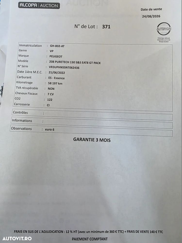 Peugeot 208 PureTech 130 EAT8 GT - 30