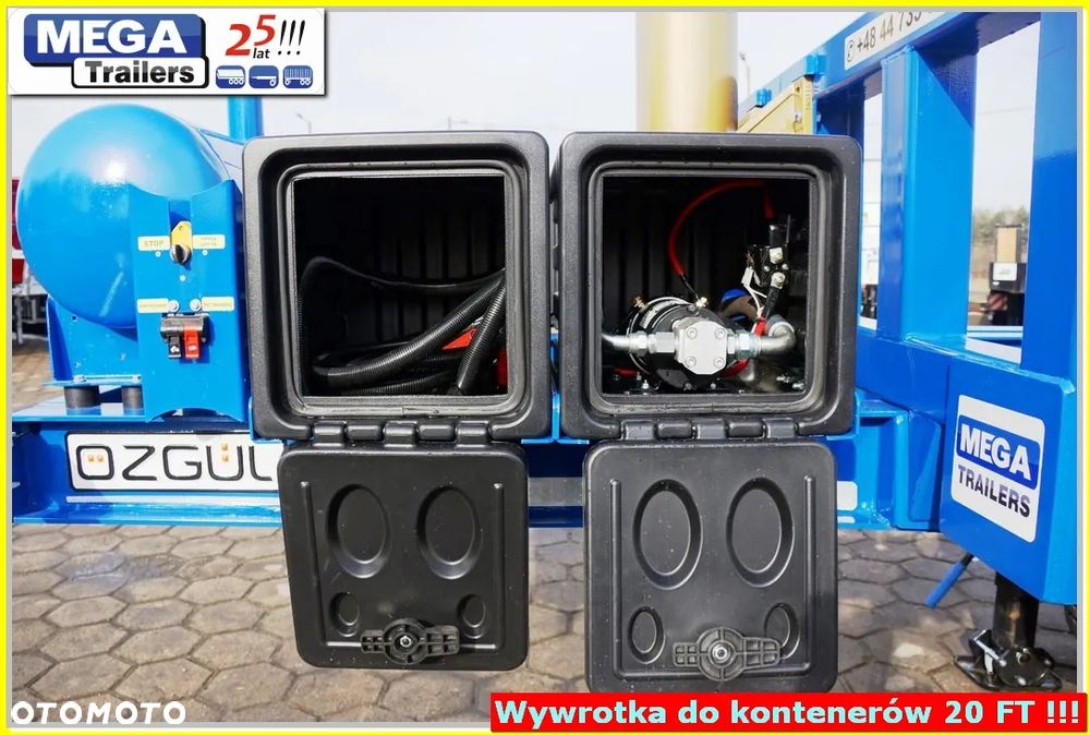 Inny 33m³ / 20 Ft kontenery wywrotki naczepy z ADR EX3 - MEGA Trailers !!! - 23