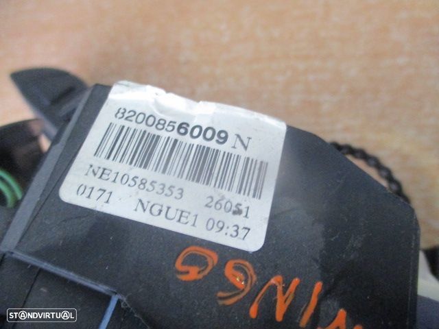 Comutador Luzes Fita Airbag 8200856009N RENAULT TWINGO 2 2011 1.5DCI 75CV 3P PRETO - 2