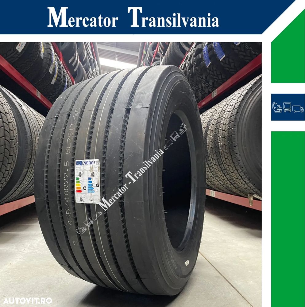Anvelopa NOUA M+S* Regional 455/40R22.5 Advance GL251T 160J, D, C, 74dB Remorca - 1