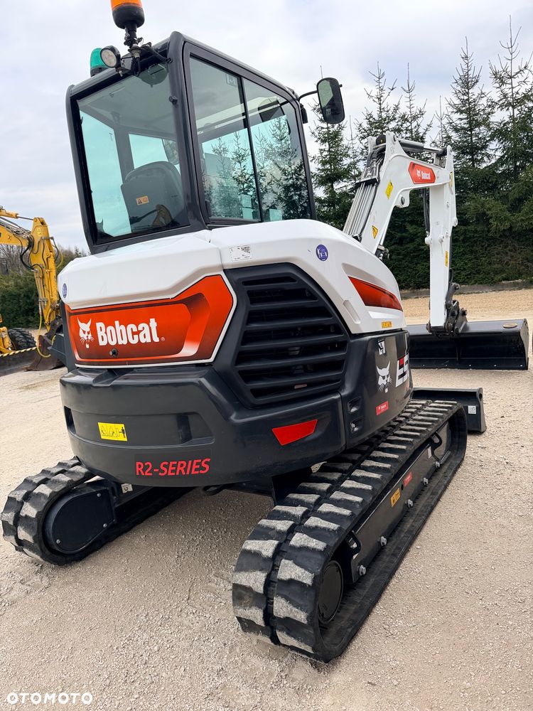 Bobcat Minikoparka BOBCAT E50Z e55 E60 5 6 tony e 50 z dodatk linie hydr e35 e 34 e35z cat 304 303,5 serwisowana 1 wł koparka gąsienicowa Cat 303.5 304 305 305.5 306  Kubota 3,5tony - 18